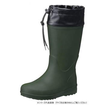 福山ゴム工業 長靴 カルサーワン L-1 Mモスグリン(品番:AA97600)