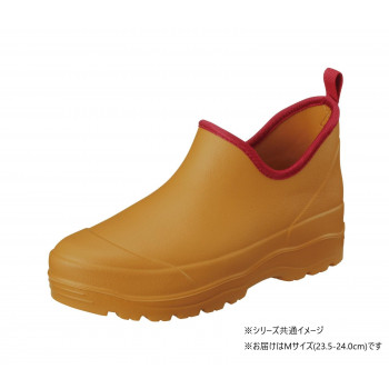 福山ゴム工業 長靴 カルサーワン L-4 Mオレンジ(品番:AA98300)