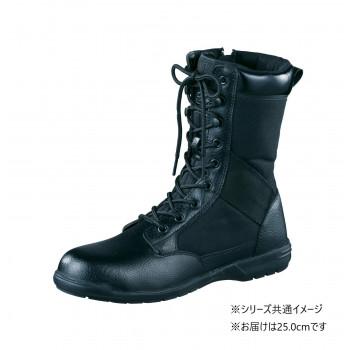 福山ゴム工業　作業靴　 アローマックス 89　25.0cmブラック（品番：EE24000）