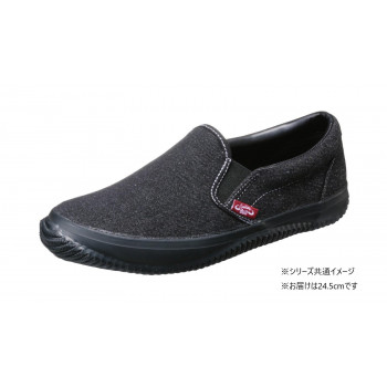 福山ゴム工業 作業靴 ラスティングブル LB-024 24.5cmブラック(品番:EE60900)
