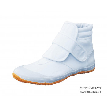 福山ゴム工業 作業靴 トラサン 6 23.0cmホワイト(品番:EE42800)