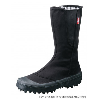 福山ゴム工業　作業靴　 トラサン 30　25.0cmブラック（品番：EE44500）