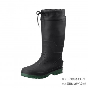 福山ゴム工業　カジュアルショートブーツ ビーンズクラブ 600S　 Mブラック（品番：BB36300）