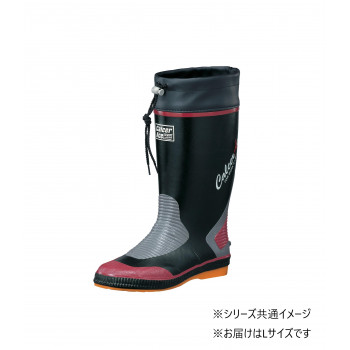 福山ゴム工業 長靴 カルサーエース 700 Lブラック(品番:AA97100)