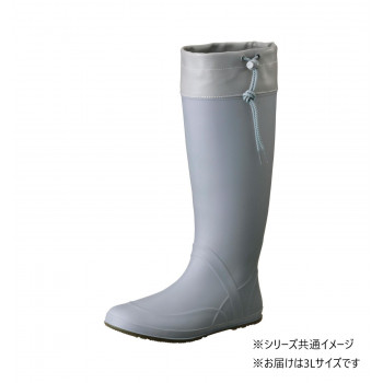 福山ゴム工業 長靴 ノーカーズ 008 3L クールグレー(品番:BB40300)
