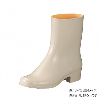 福山ゴム工業 長靴 マロンブーツ P-C 25.0cm アイボリー(品番:BB30200)