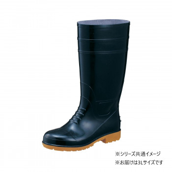 福山ゴム工業　長靴 ガロア 1　3L ブラック（品番：BB14700）
