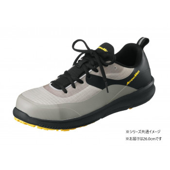 福山ゴム工業 作業靴 アローマックス 112 26.0cm アッシュグレー(品番: EE25800)