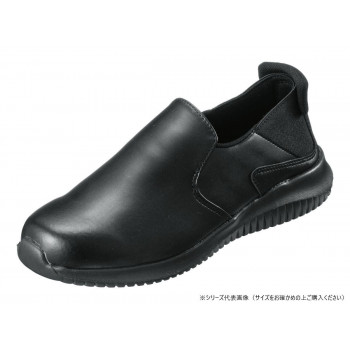 福山ゴム工業　作業靴 クリンエース 3　22.0cm ブラック（品番：EE10700）