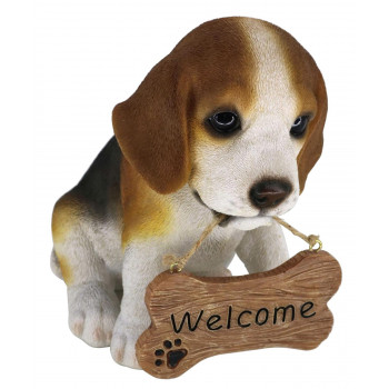 ドッグオーナメント ビーグル welcomeサイン 14232