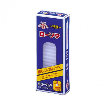 ニホンローソク 日本錨 ローソク ダルマ1/4 110g