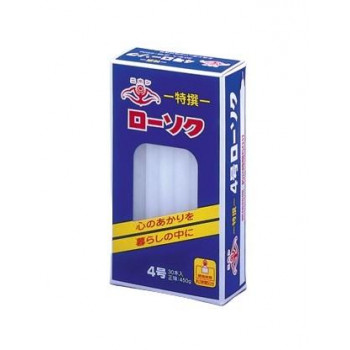 ニホンローソク 日本錨 ローソク 4号 450g