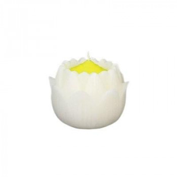 ニホンローソク 蓮花 単品(白)