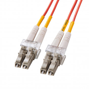 サンワサプライ メガネ型光ファイバケーブル マルチ62.5μm LC×2-LC×2 10m HKB-LCLC6-10L