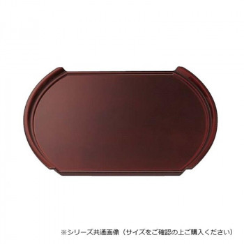 福井クラフト 尺3.5小判フライト盆溜毘沙門天塗 50303690