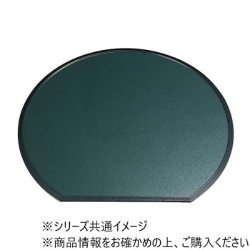 福井クラフト 尺1雲流半月盆Gタタキ/裏布目朱渕黒 15232210