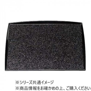 福井クラフト 尺0角わたらせ盆銀彩渕黒SL 50412220