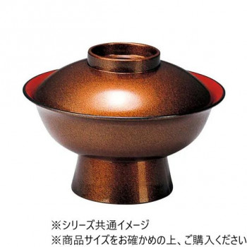 福井クラフト 6寸飛龍椀(蓋親) 梨地内朱天黒 12025790