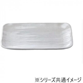 福井クラフト　尺0長角大宝盛皿ホワイトアクア 51098890
