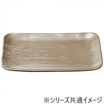 福井クラフト　尺0長角大宝盛皿シャンパンゴールド裏黒塗 51098640