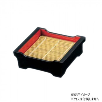 福井クラフト　貴舟ミニセイロ 黒内朱 46191180