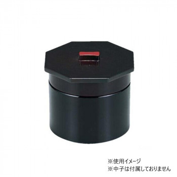 福井クラフト 武蔵野飯器 黒刷毛目一段 70001200