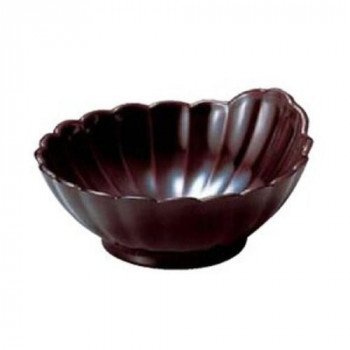 福井クラフト 菊鉢 溜 22020055