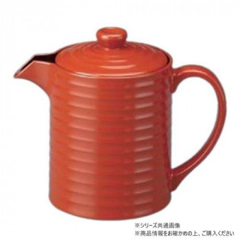 福井クラフト 樹脂製汁次(中)柿朱500 45158350