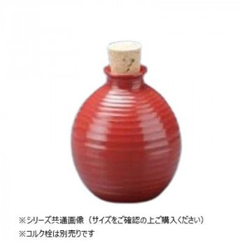 福井クラフト 3人用ロクロ目つゆ入れ朱 48011100