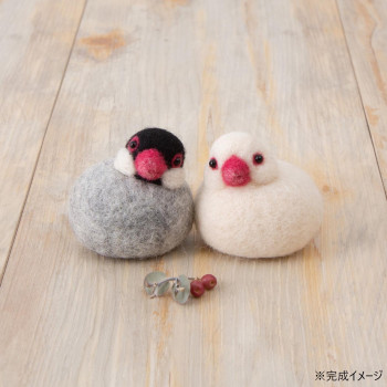 ハマナカ 桜文鳥と白文鳥 H441-611