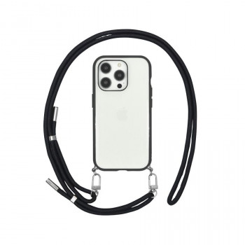 IIIIfit Loop iPhone15 Pro対応ケース ブラック IFT-160BK