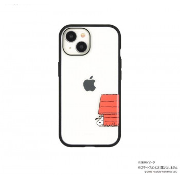 ピーナッツ IIIIfit Clear iPhone15/14/13対応ケース ドッグハウス SNGG-07A