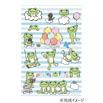 1000Pジグソー かえるのピクルス ポーズ集　1000-085