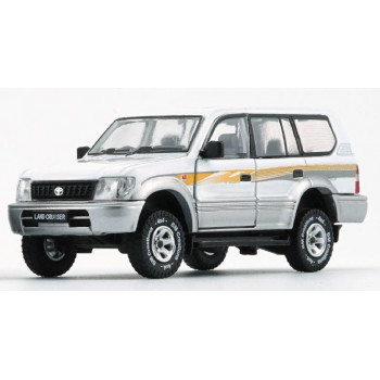 ビ-エムクリエイションズ トヨタ ランドクルーザー プラド LC95 ホワイト RHD 1/64スケール 64B0354