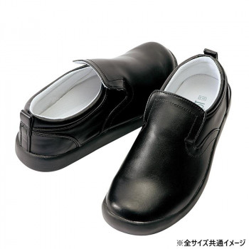 アイトス　4436  コックシューズ(男女兼用)  ブラック  25.5cm