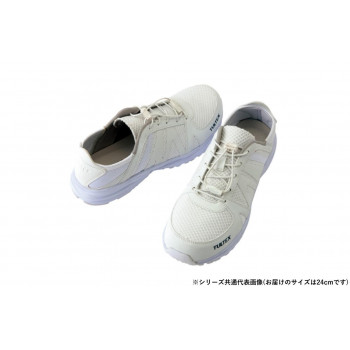 アイトス　51655  セーフティシューズ(男女兼用)  ホワイト  24cm