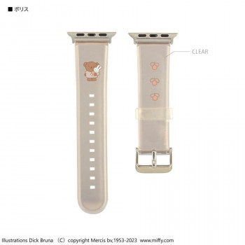 ミッフィー Apple Watch41/40/38mm対応ソフトバンド ボリス MF-389BE