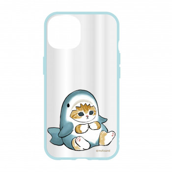 mofusand IIIIfit Clear iPhone15~13対応ケース サメにゃん MOFU-23A