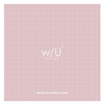 ナカバヤシ　WU/ノート付箋　スクエア/シェルピンク　WU-FSTN-S-P