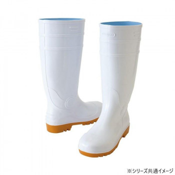 アイトス 4437  長靴(先芯入り)  ホワイト  25.5cm