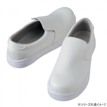 アイトス 4441 耐滑コックシューズ(先芯入り)(男女兼用) ホワイト 24.0cm