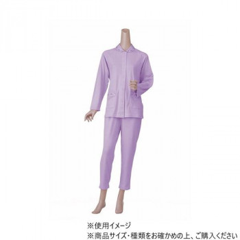 神戸生絲　婦人楽らくパジャマ上下セット(通年用)M  No.92  パープル