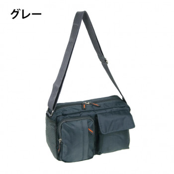 優美社 3M11-13 EXPEND (エクスペンド) ポリリップショルダーバッグ グレー