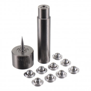 ハトメ一撃 ハトメ玉シルバー24入り 5.0×10.5mm 400H P-SSL 606902