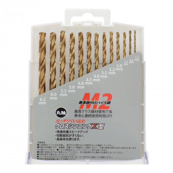 H＆H　チタンドリルセット　13PC　HTD-13　350205