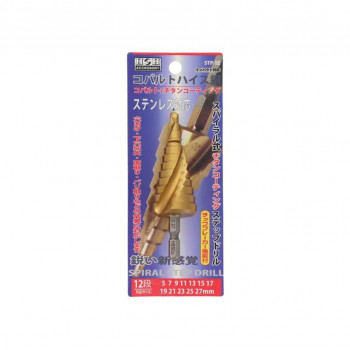 H&H コバルトステップドリル 12段(5-27) STP-12 315341