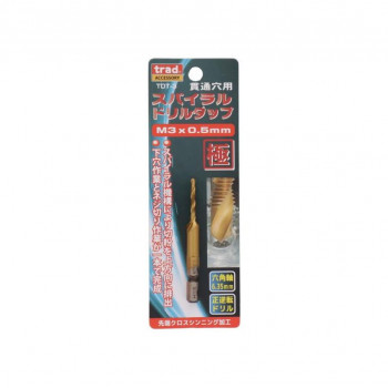 TRAD 六角軸ドリルタップ M3×0.5 TDT-3 350281