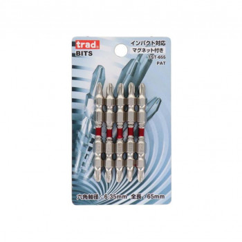 TRAD 5PCスリムトーションビット 65mm TST-655 820236