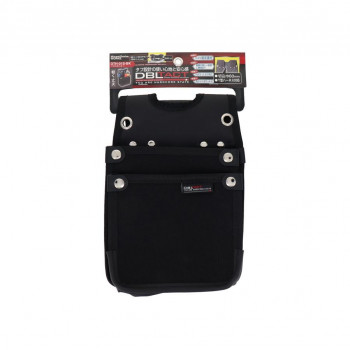 DBLTACT 帆布電工袋(小) ブラック DTH-01S-BK 582406