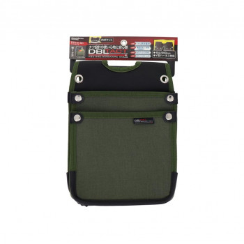 DBLTACT 帆布電工袋 カーキ DTH-01-KH 582402